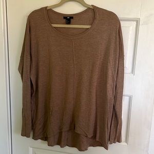 H&M Brown Top - Size Large